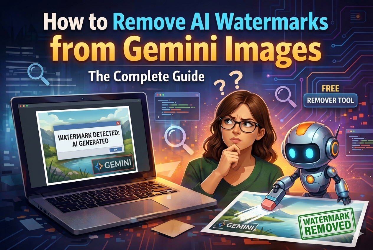 How to Remove AI Watermarks from Gemini Images: Complete Guide for 2026
